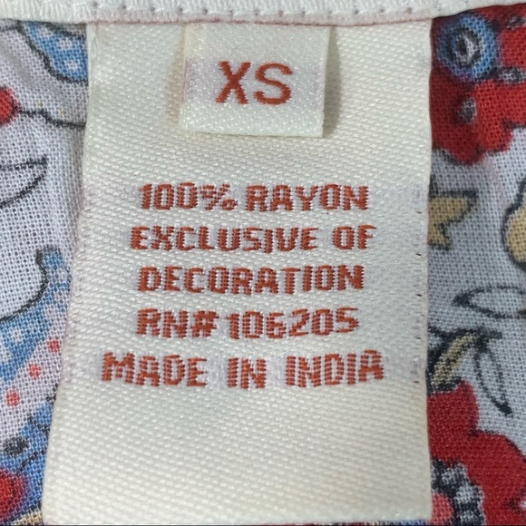 SUNDANCE Terrazzo Top XS Peasant Paisley Lace Fringe Trim Long Sleeves B… - Picture 8 of 13